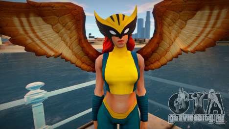 Hawkgirl from DC Legends для GTA San Andreas