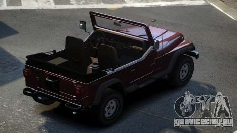 Jeep Wrangler BS для GTA 4