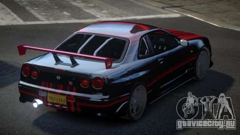 Nissan Skyline R34 PSI-S S7 для GTA 4