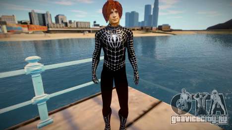 Spiderman 2007 (Black-Unmask) для GTA San Andreas