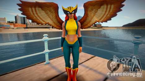 Hawkgirl from DC Legends для GTA San Andreas
