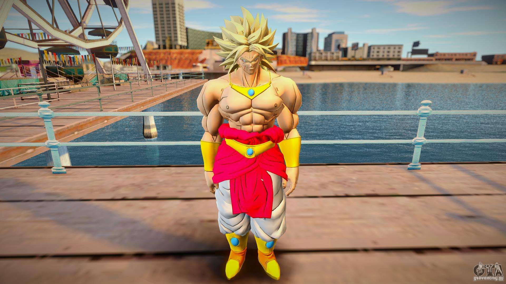 Dragon Ball Xenoverse Broly SSJ5 for GTA San Andreas