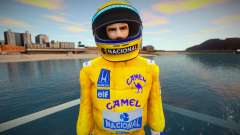 Ayrton Senna Lotus Camel Skin для GTA San Andreas
