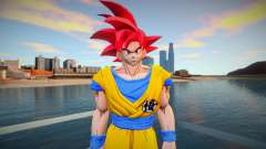 Goku God Red для GTA San Andreas