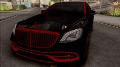 Mercedes-Maybach S650 Black-Red Tuning для GTA San Andreas