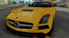 Mercedes-Benz SLS AMG Black Series (SA Lights) для GTA San Andreas