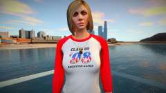 Девушка в серых джинсах из GTA Online для GTA San Andreas