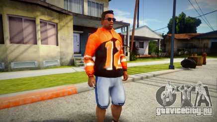 Orange Hoodie 12 для GTA San Andreas