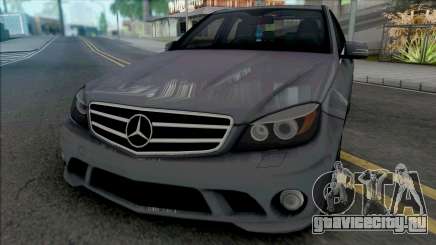 Mercedes-Benz C63 AMG (W204) 2010 [IVF VehFuncs] для GTA San Andreas