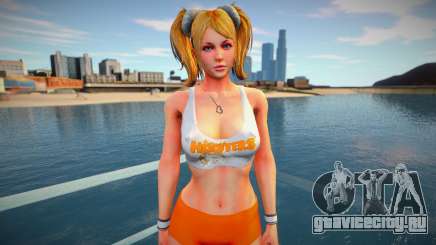 Juliet Starling Hooters from Lollipop Chainsaw для GTA San Andreas