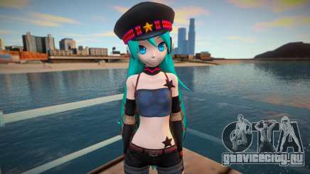 PDFT Hatsune Miku Punk для GTA San Andreas