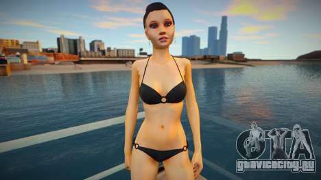 Beautiful beach girl для GTA San Andreas