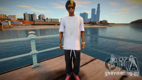 Wiz Khalifa (good skin) для GTA San Andreas