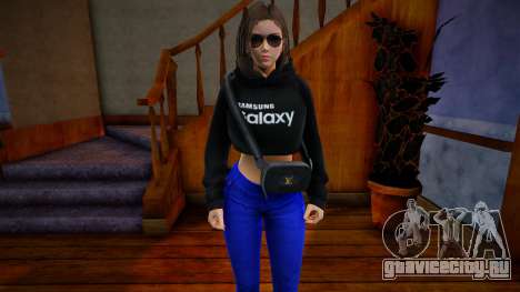 Samantha Samsung Assistant Virtual Casual cro v3 для GTA San Andreas