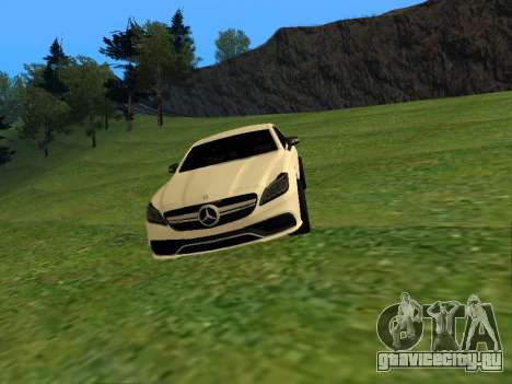 Mercedes-Benz CLS63 AMG White для GTA San Andreas
