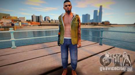 Trevor Like Cyberpunk 2077 для GTA San Andreas