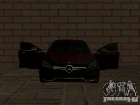 Mercedes-Benz CLS63 AMG White для GTA San Andreas