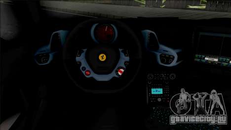 Ferrari 458 Italia Police для GTA San Andreas