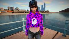 GTA Online Female Assistant Diva Outfit для GTA San Andreas