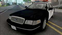 Ford Crown Victoria 1998 CVPI LAPD v2 для GTA San Andreas