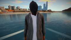 Чернокожий парень в маске для GTA San Andreas