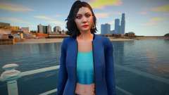 GTA Online Skin Ramdon Female Asian 1 Fashion v1 для GTA San Andreas