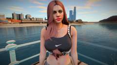 GTA Online Skin Ramdon Female 9 Fashion Casual для GTA San Andreas