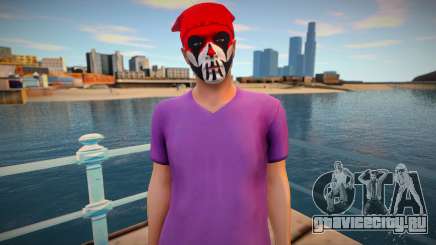 Чувак в гриме из GTA Online для GTA San Andreas