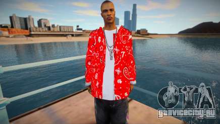 Bloodz red jacket для GTA San Andreas