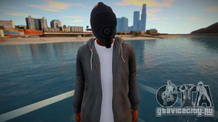 Чернокожий парень в маске для GTA San Andreas