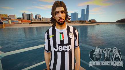 Andrea Pirlo skin для GTA San Andreas
