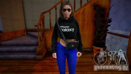 Samantha Samsung Assistant Virtual Casual cro v3 для GTA San Andreas
