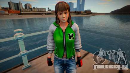 Dead Or Alive 5 - Hitomi (Costume 2) v6 для GTA San Andreas