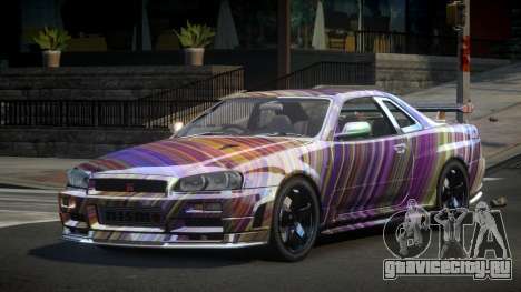 Nissan Skyline R34 GS-U S5 для GTA 4