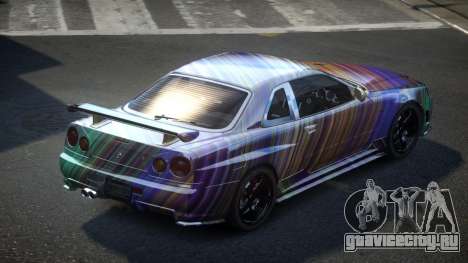 Nissan Skyline R34 GS-U S5 для GTA 4