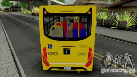 Busscar Optimuss для GTA San Andreas