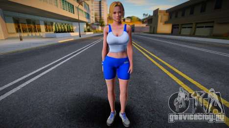 Tina Costume Training для GTA San Andreas