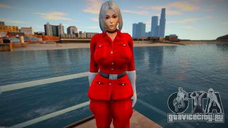 KOF Soldier Girl Different 6 - Red 4 для GTA San Andreas