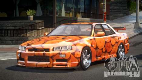 Nissan Skyline SP R34 S8 для GTA 4