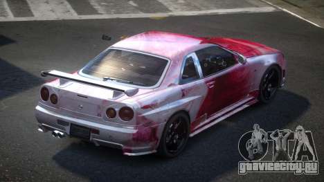 Nissan Skyline R34 GS-U S3 для GTA 4