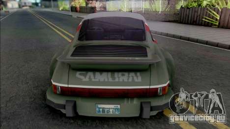 Porsche 911 Turbo Cyberpunk 2077 [SA Style] для GTA San Andreas