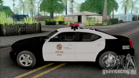 Dodge Charger 2007 LAPD v2 для GTA San Andreas