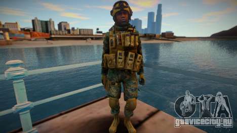 Call Of Duty Modern Warfare Woodland Marines 15 для GTA San Andreas