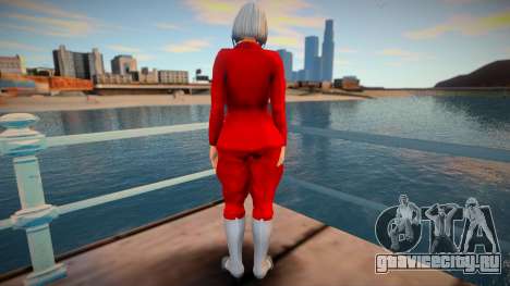 KOF Soldier Girl Different 6 - Red Topless 3 для GTA San Andreas