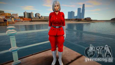 KOF Soldier Girl Different 6 - Red 4 для GTA San Andreas