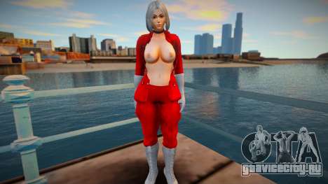 KOF Soldier Girl Different 6 - Red Topless 2 для GTA San Andreas