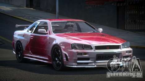 Nissan Skyline R34 GS-U S3 для GTA 4