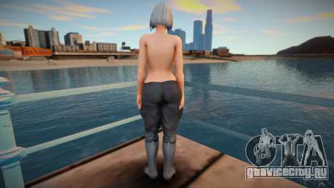 KOF Soldier Girl Different 6 - Black Topless 1 для GTA San Andreas