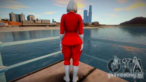 KOF Soldier Girl Different 6 - Red Topless 2 для GTA San Andreas