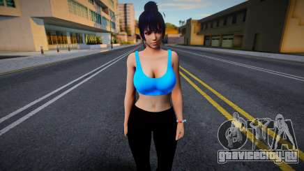 Nyotengu Casual v2 (good Textures) для GTA San Andreas